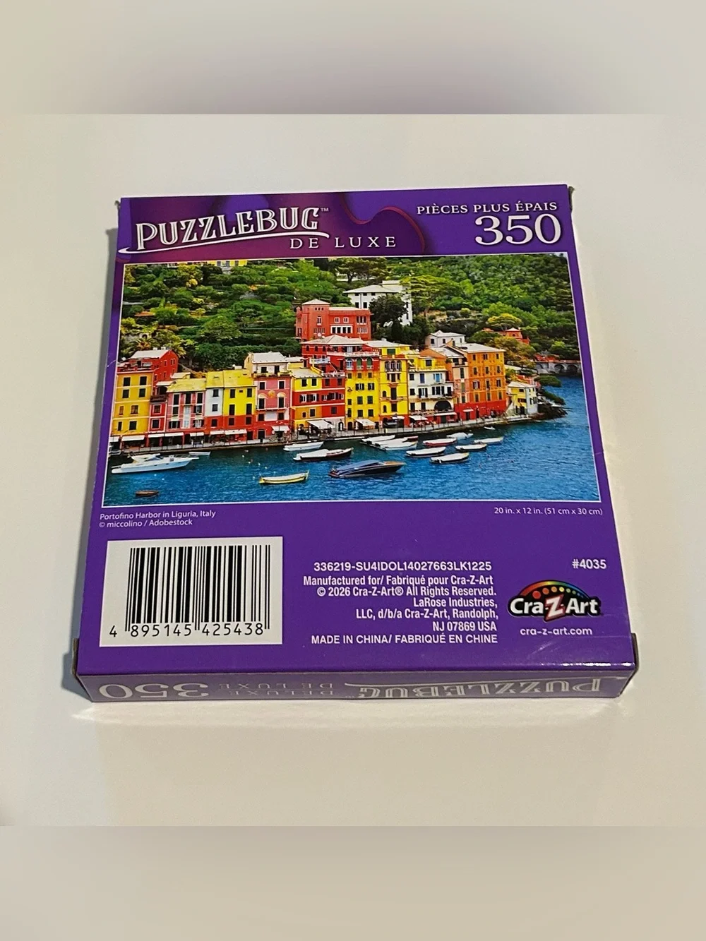 New Puzzle Portofino Harbor in Liguria, Italy 350 Piece 20